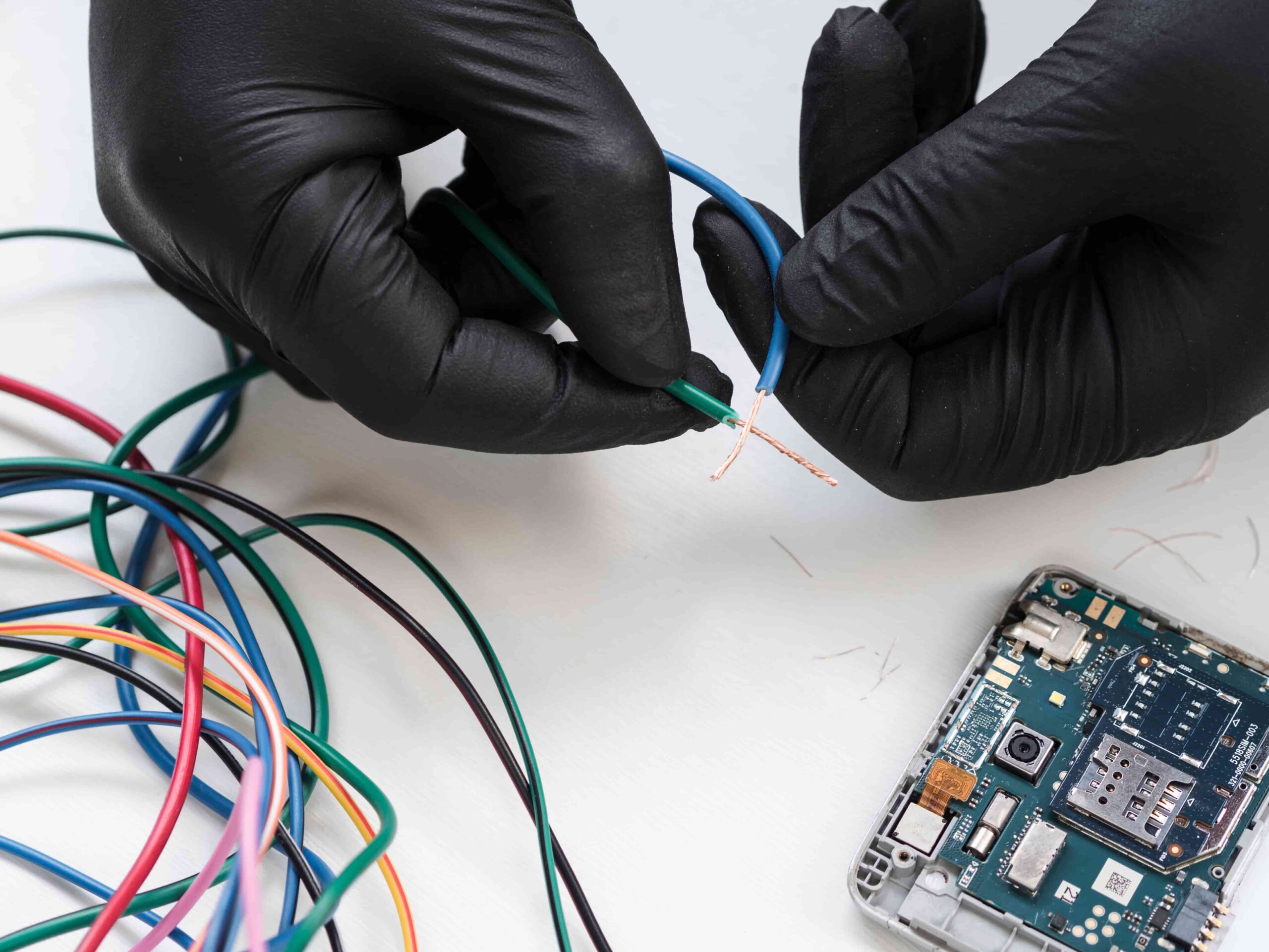 Montagem de cabos em SP